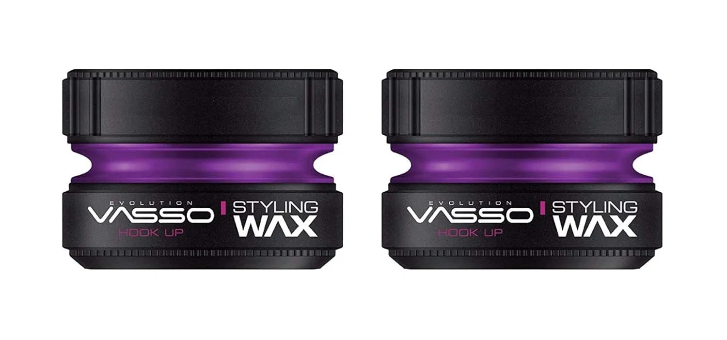 Воск для укладки волос «Pro-Aqua Hook Up» на водной основе от VASSO, 2 шт. Vasso