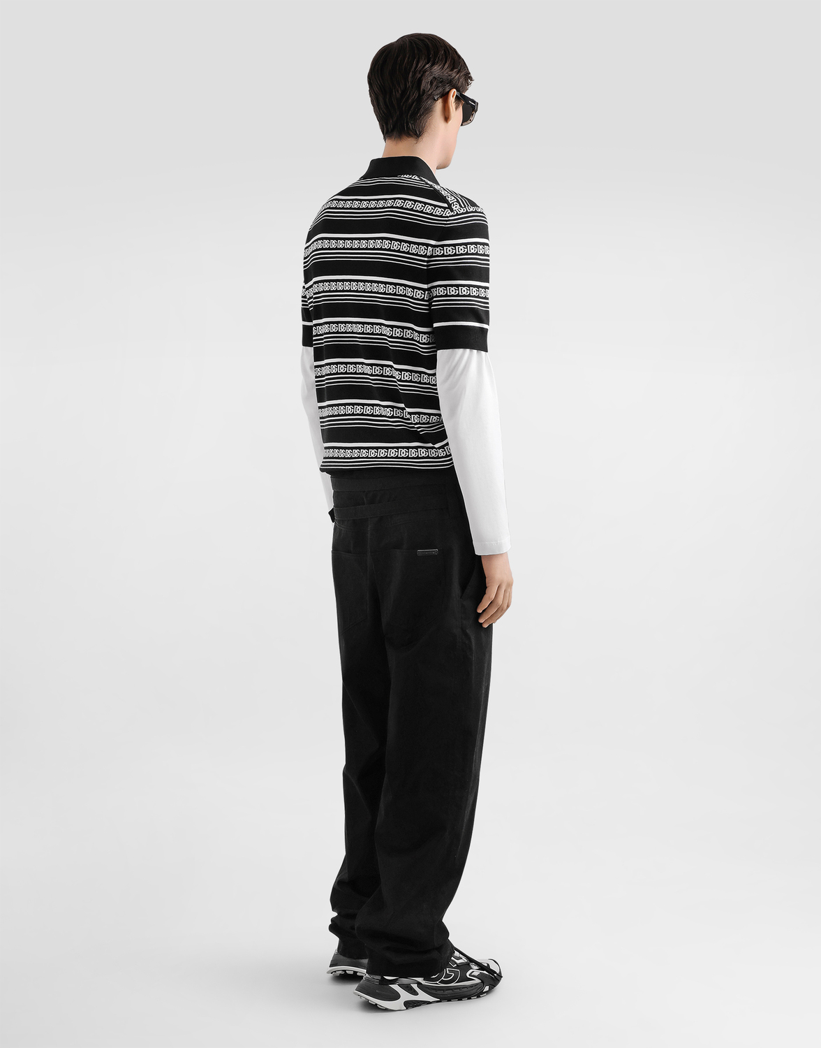 Хлопковая футболка с вышивкой Dolce & Gabbana, белый — фото 3