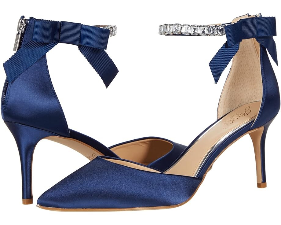 

Туфли Jewel Badgley Mischka Jaycee, цвет Navy Satin