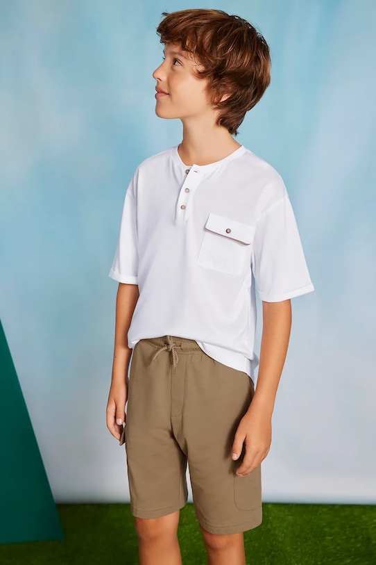 

Детский хлопковый комплект Mayoral, коричневый