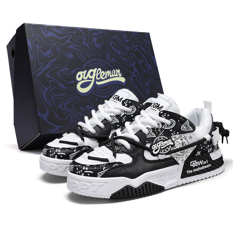 

Кроссовки Ogoman OUGLEMEN Skateboarding Shoes Men Low-top, зеленый