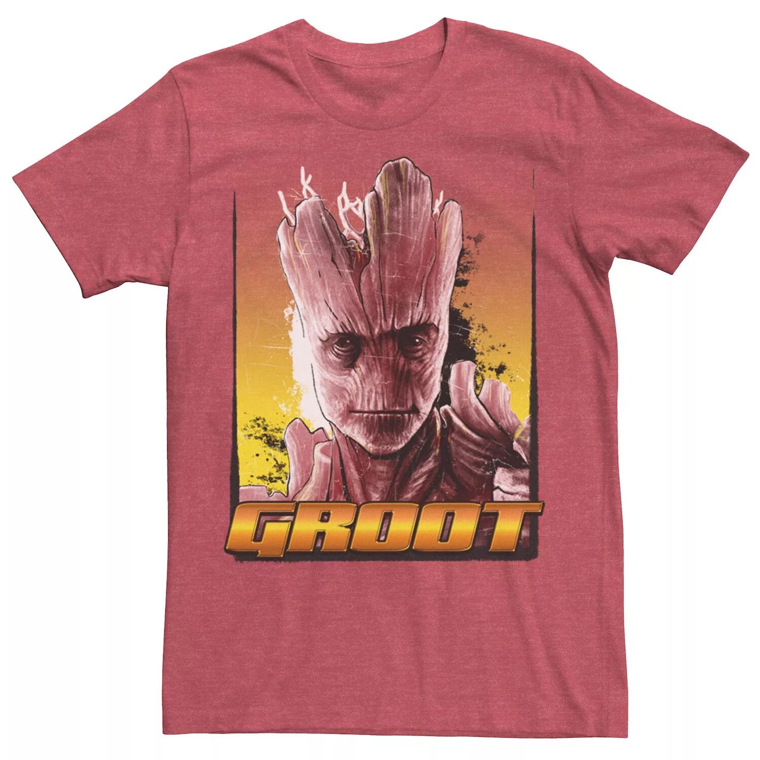 

Мужская футболка Marvel Groot Guardians of the Galaxy Stoic