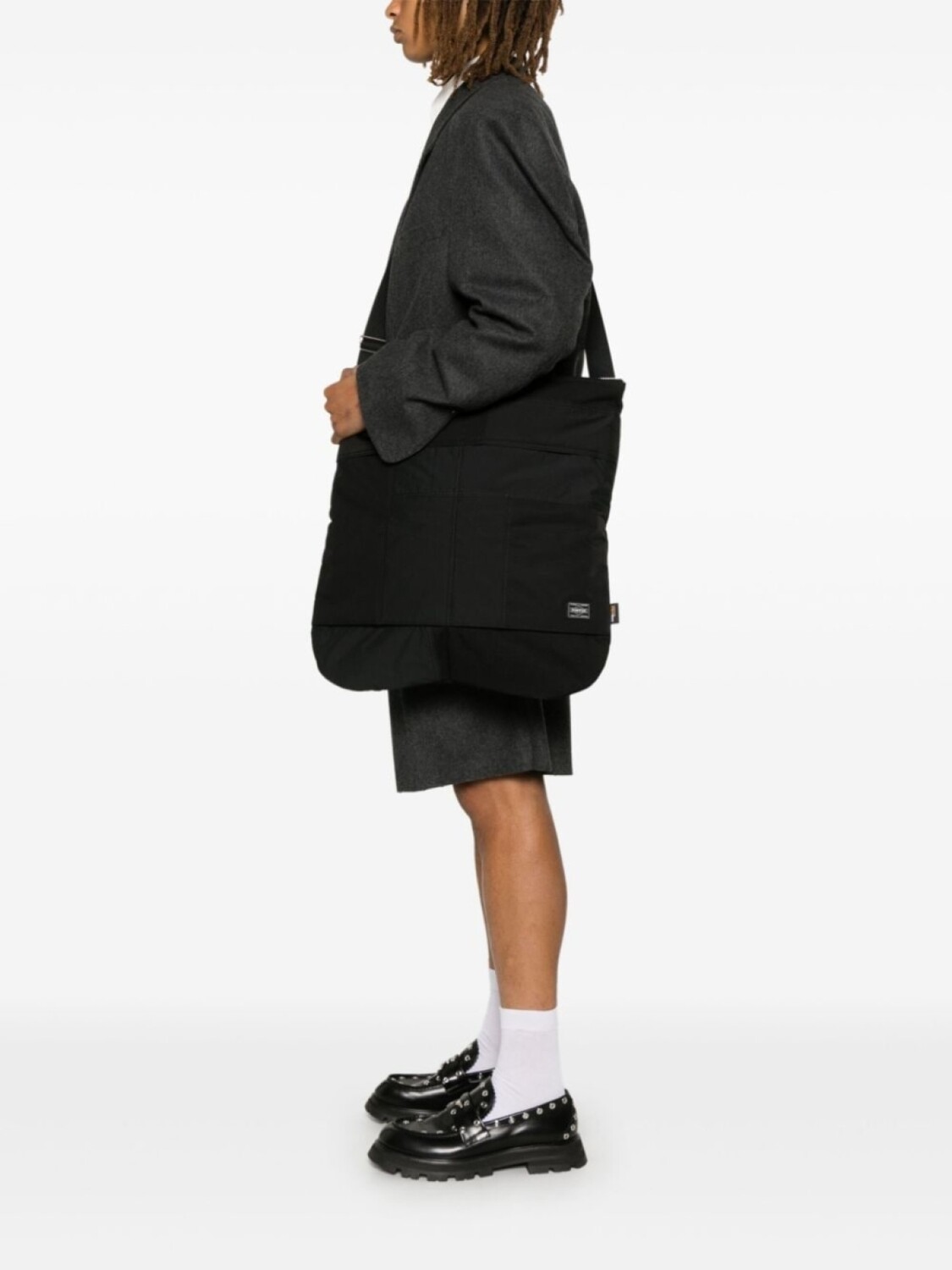 Сумка-тоут Comme des Garçons Homme x Porter Tanker Helmet, черный — фото 2