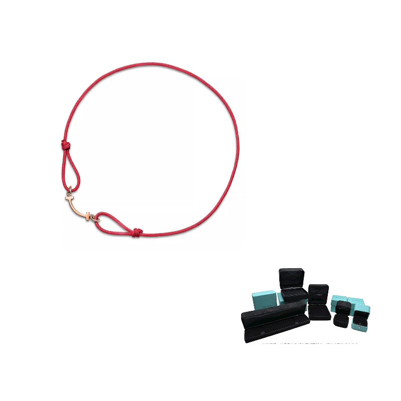 

TIFFANY & CO. Браслет 18K Rose Gold для женщин красный