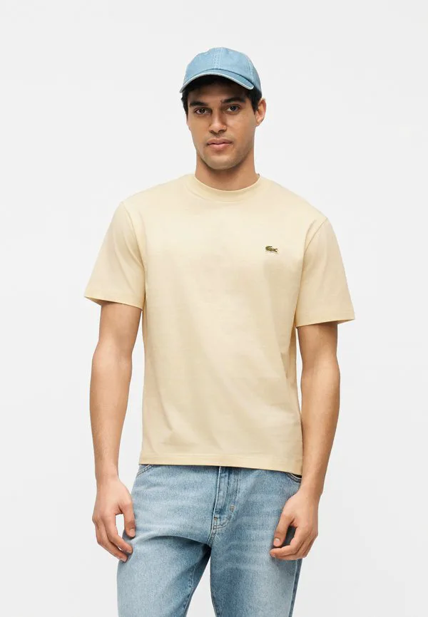 Простая футболка Lacoste, Naturel Clair