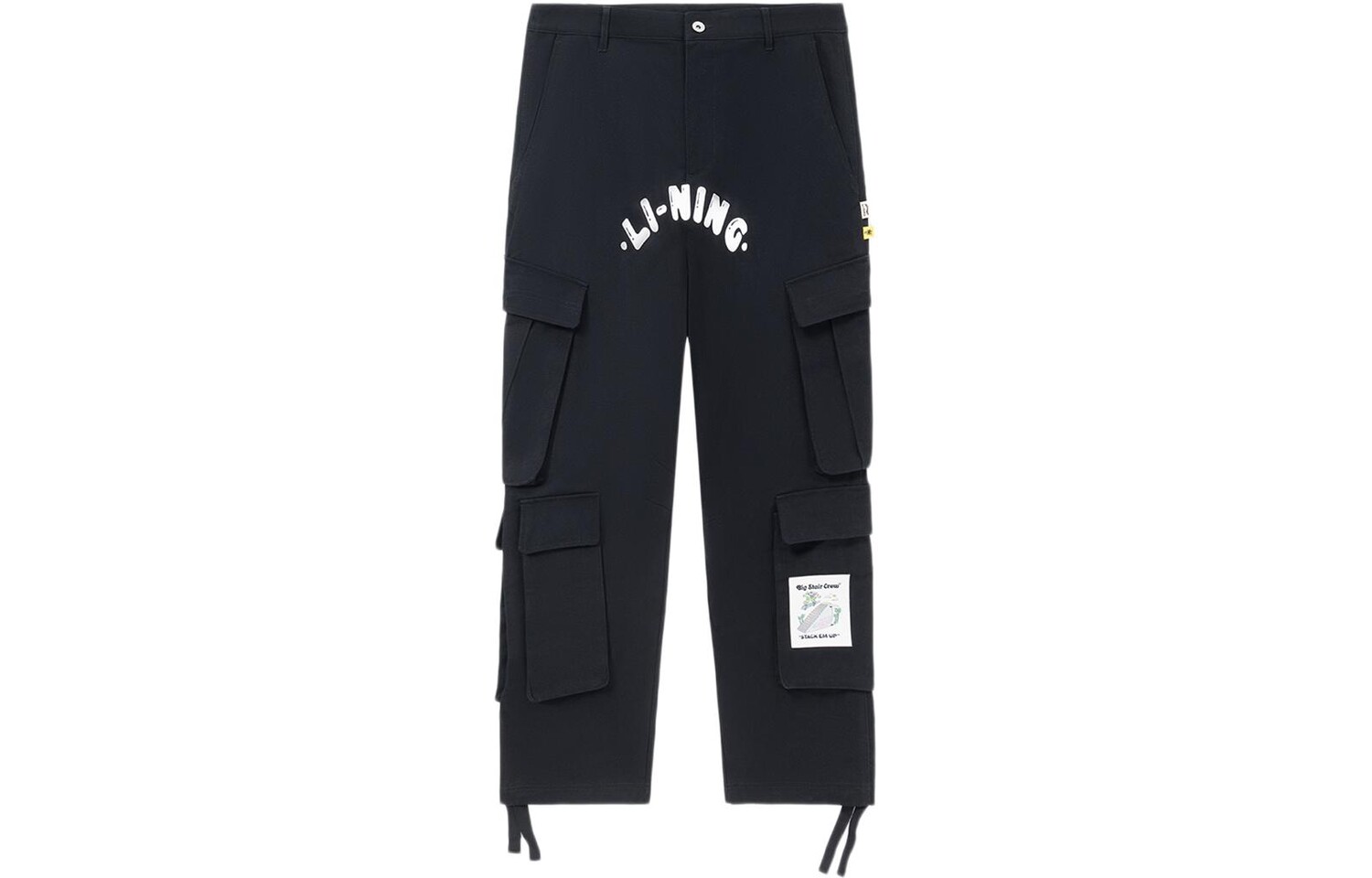 

Steven Harrington X Skateboard брюки-карго мужские черные Lining, черный