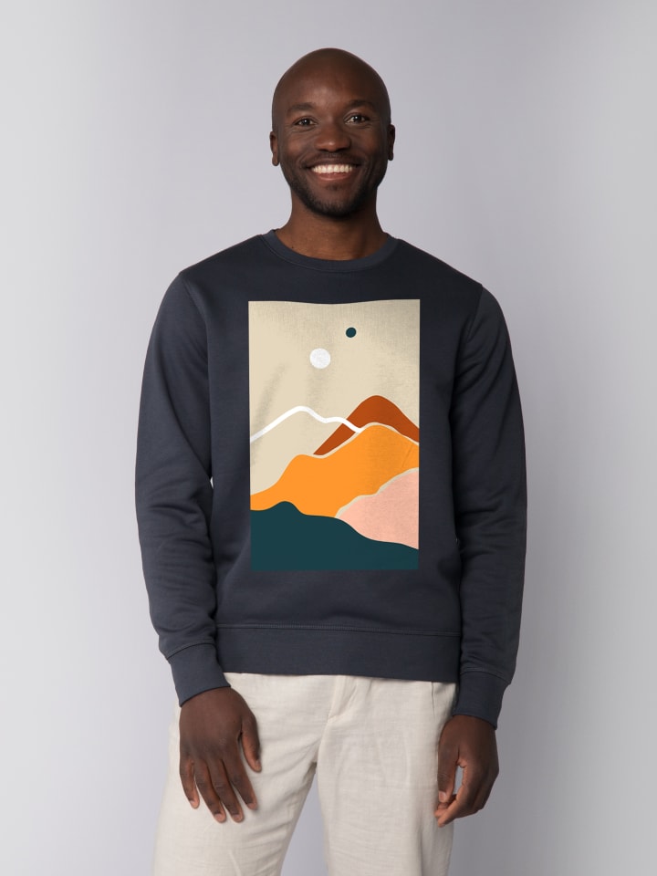 

Толстовка wat Apparel Sweatshirt Countryside 02, цвет India Ink Grey