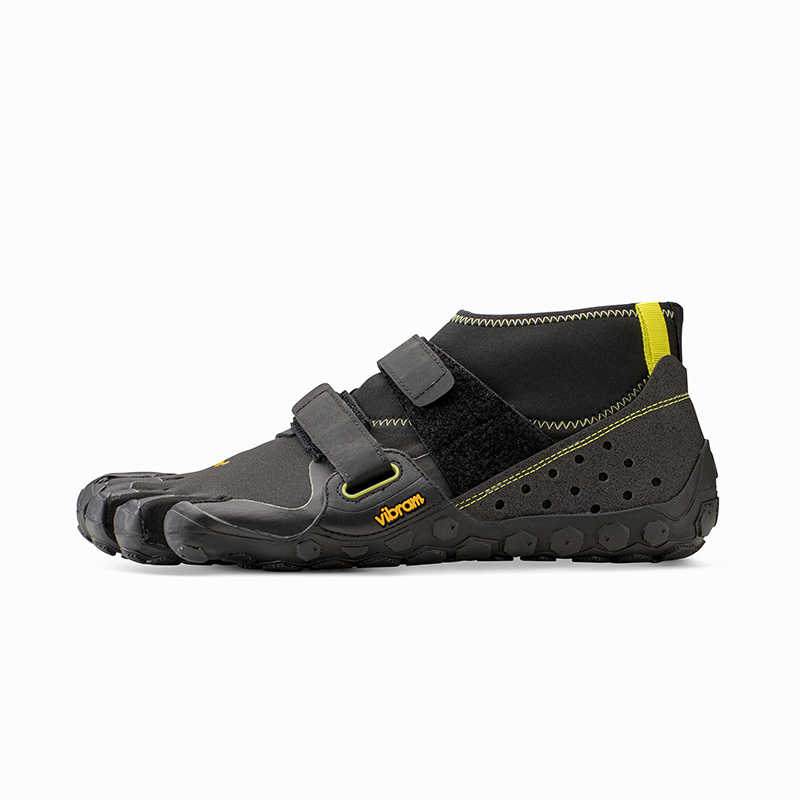

Vibram Кроссовки мужские, черные, противоскользящие и износостойкие, быстросохнущие, среднего размера
