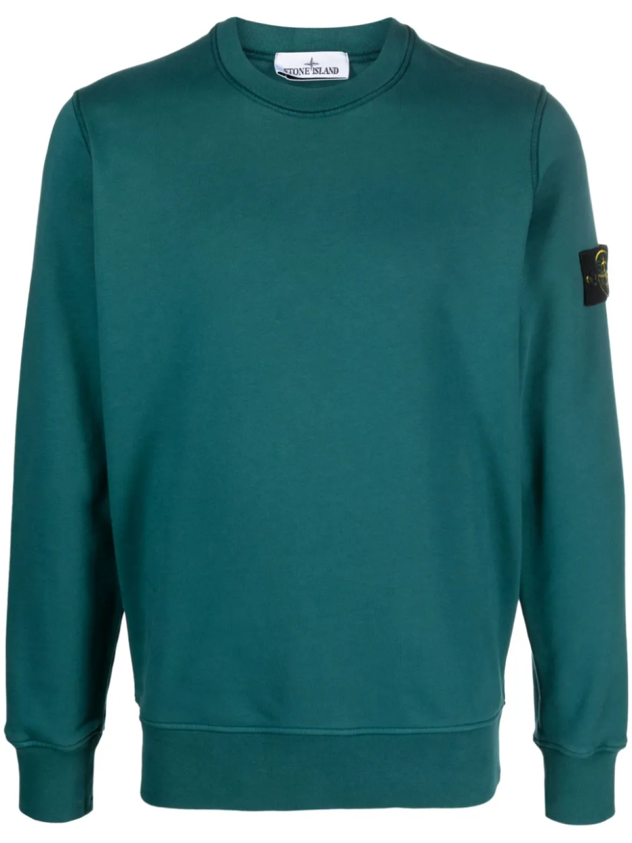

Stone Island толстовка с нашивкой Compass, зеленый