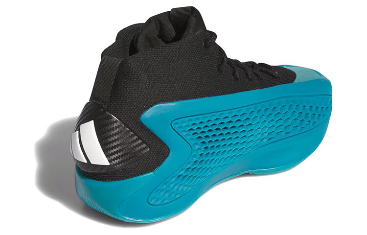 Мужские баскетбольные кроссовки adidas A.E. 1, Голубовато-черный — фото 3
