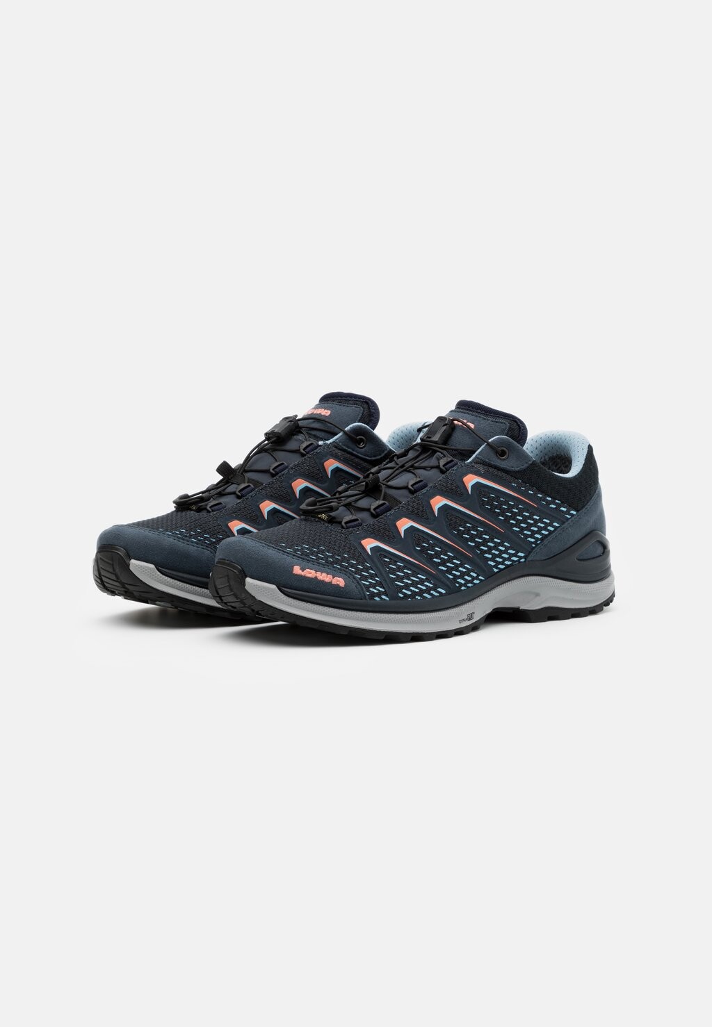 Кроссовки MADDOX GTX Lowa, цвет stahlblau/lachs — фото 2