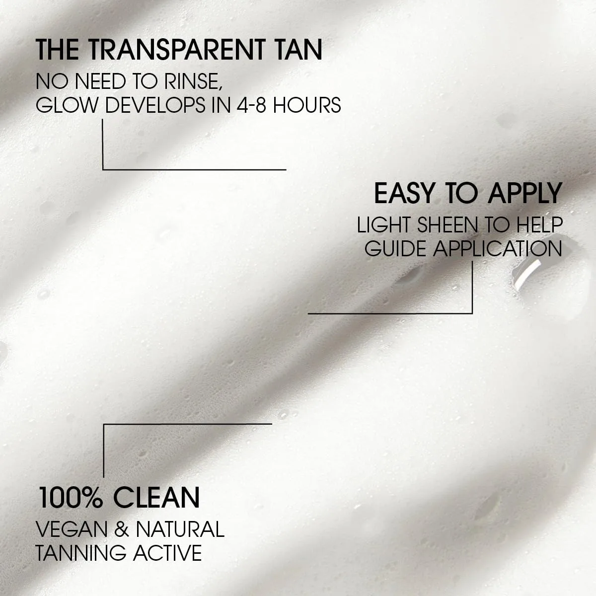 St.Tropez Self Tan Purity Bronzing Water, прозрачная пенка для автозагара, безупречный результат, проявляется через 4-8 часов, веганский продукт, натуральный состав, не тестируется на животных. 170.10 г (1 шт.) — фото 4