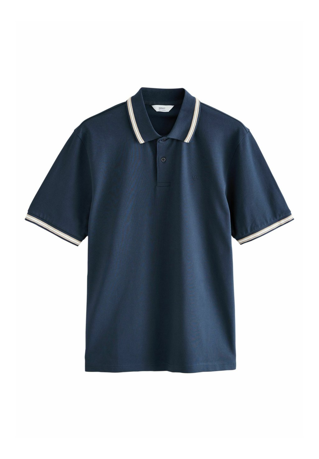 

Рубашка поло TIPPED REGULAR FIT Next, синий