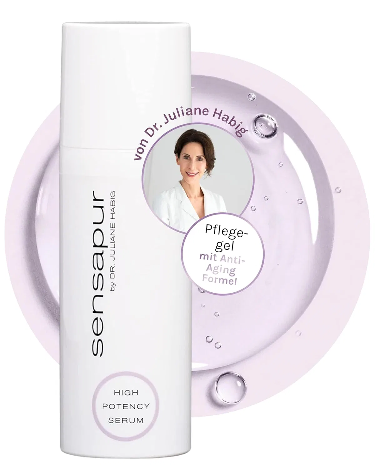 Бустер Sensapur — Антивозрастная «High Potency Serum» с ниацинамидом, витамином С и гиалуроновой кислотой от, 50 мл
