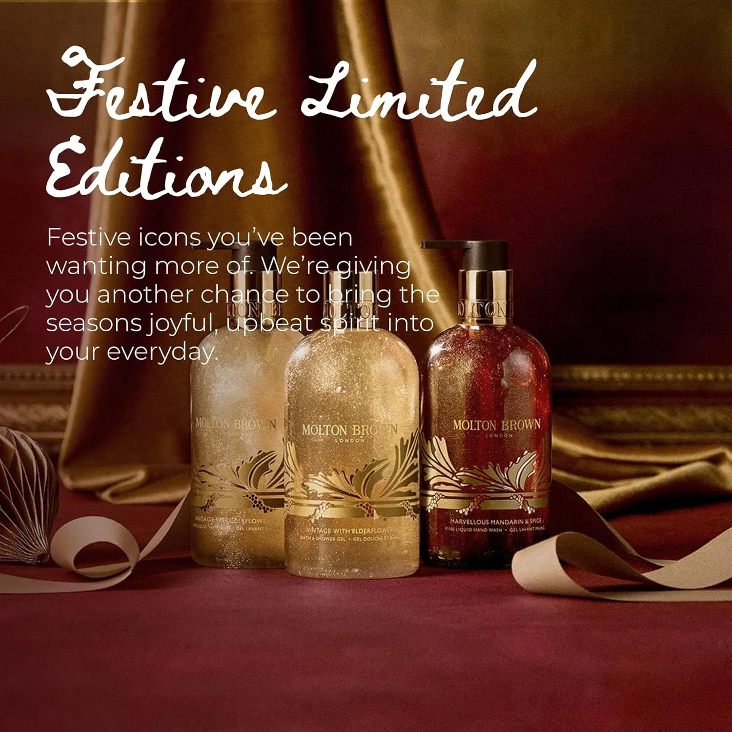 Гель для душа Molton Brown Vintage с бузиной, 10 жидких унций., Multicolor — фото 2