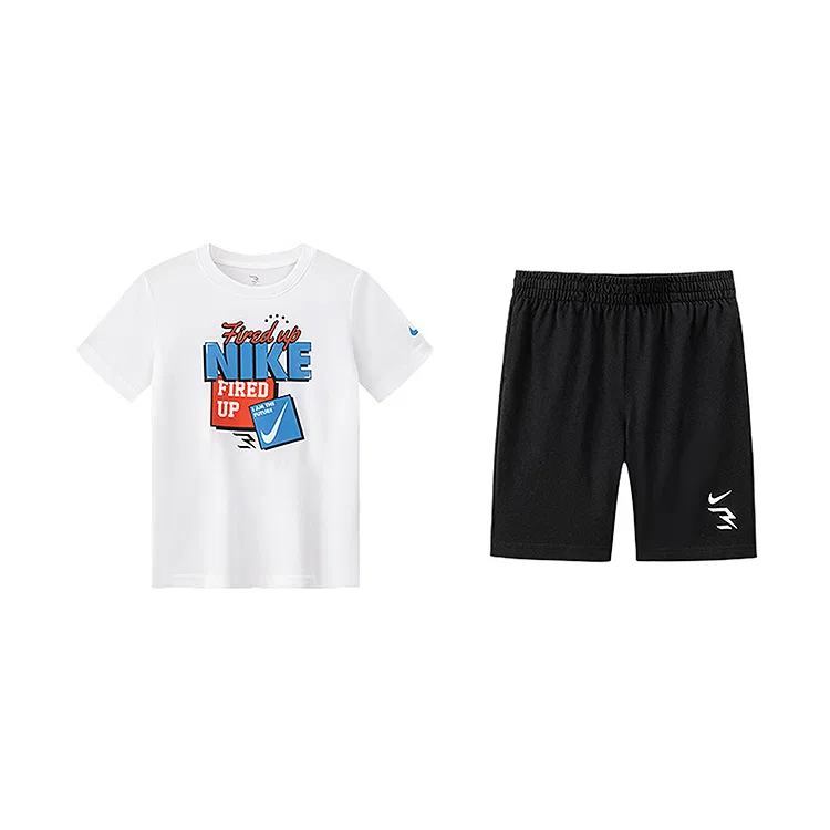 Детская спортивная одежда Casual с круглым вырезом Nike, Indigo — фото 3