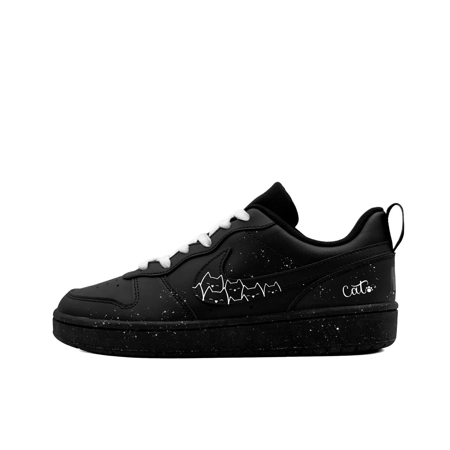 Детские скейтбординг-кеды Nike Court Borough Black