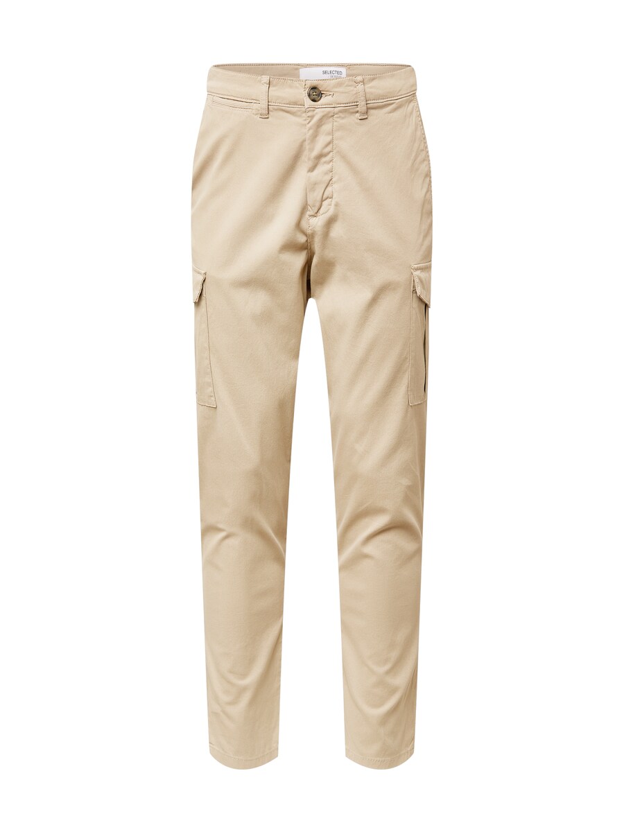 

Брюки-карго SELECTED HOMME Regular Cargo Pants Wick, бежевый