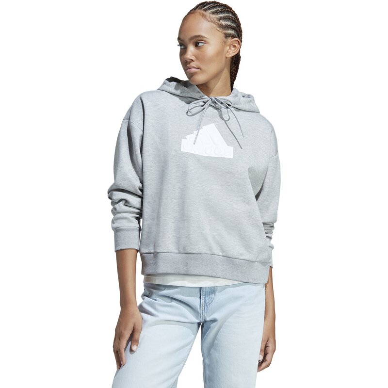 Hooded sweatshirt w fi bos hoodie Adidas, цвет mgreyh — фото 2