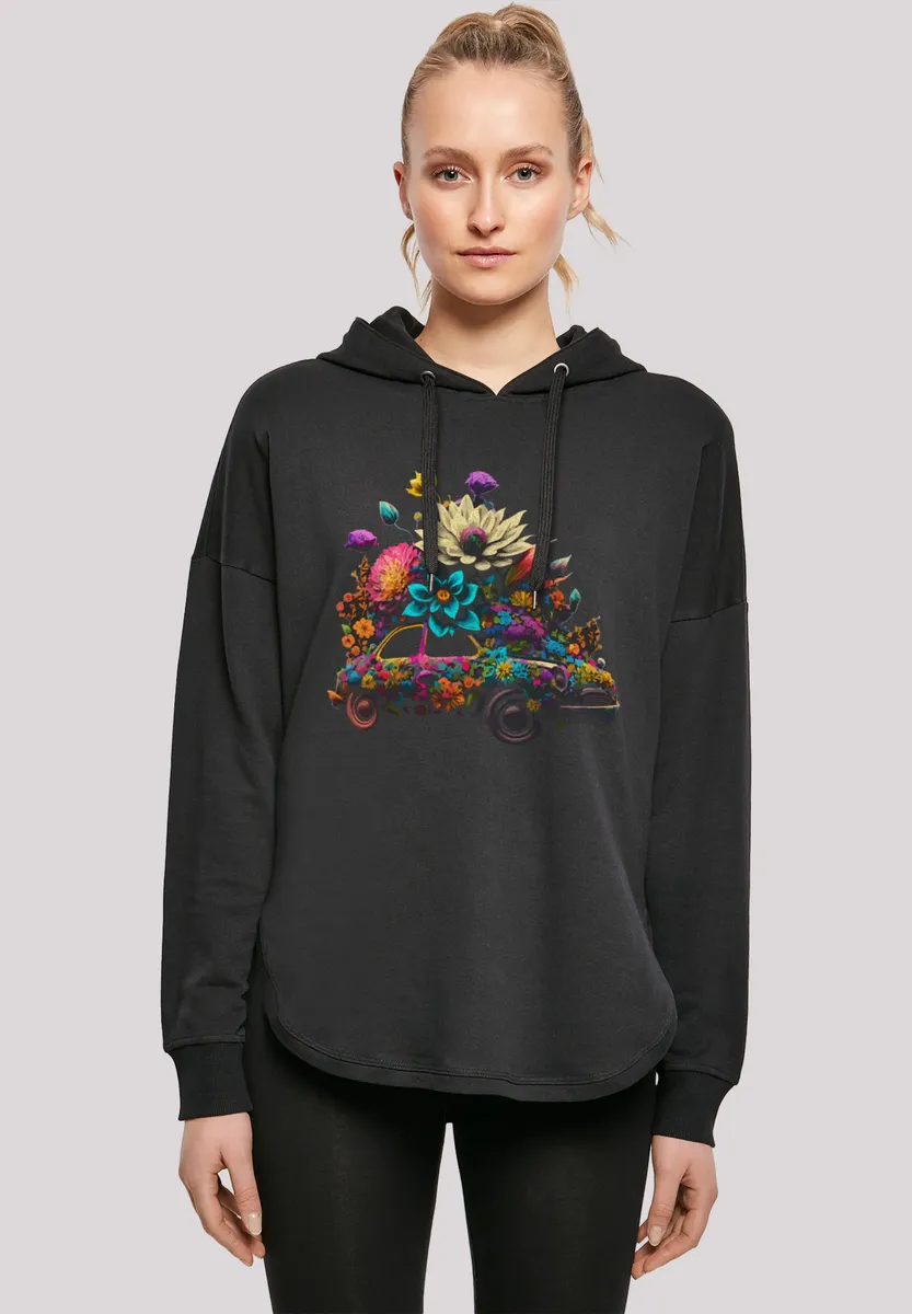 

Толстовка F4NT4STIC "Flowers Car Oversize Hoodie", принт, черный