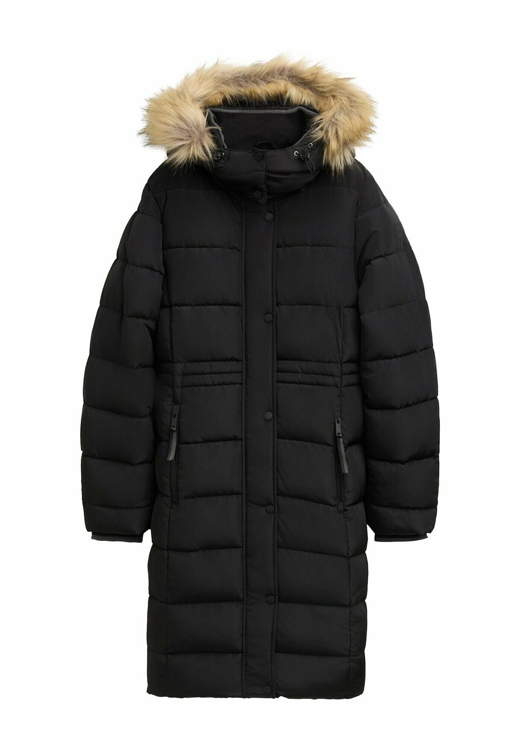 

Зимнее пальто TOM TAILOR, черный