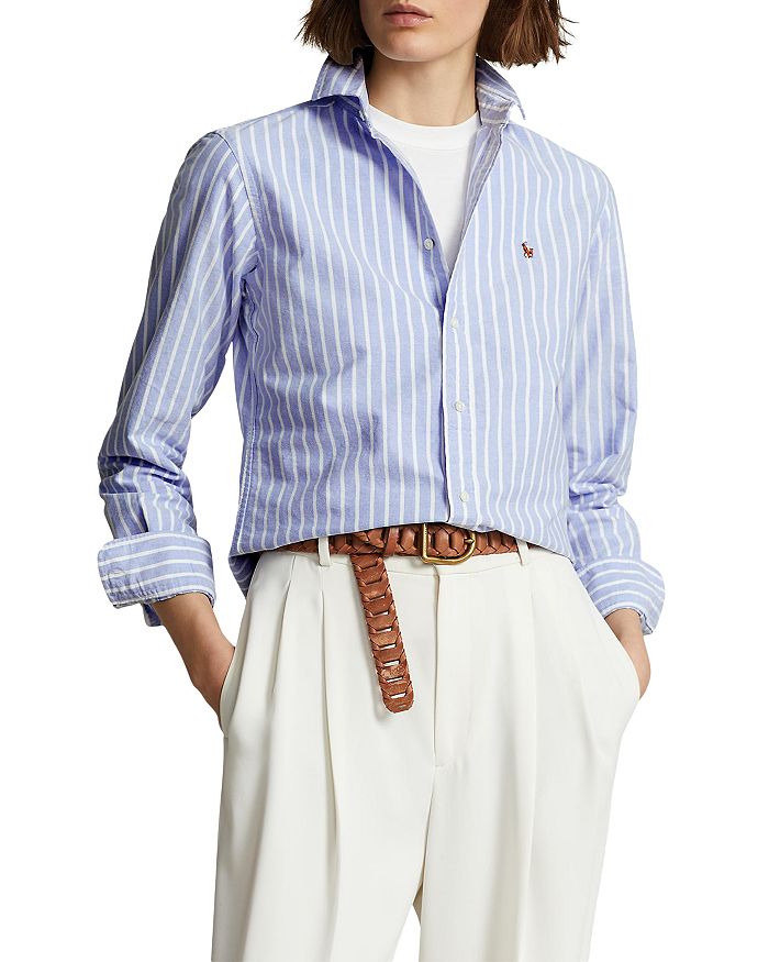 

Оксфордская рубашка Ralph Lauren, синий