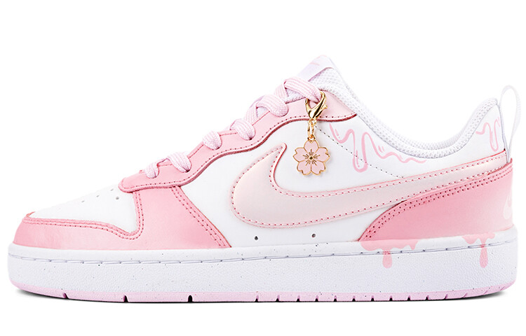 

Кроссовки Nike Court Borough 2 Skateboard Shoes Women's Low-Top White Pink