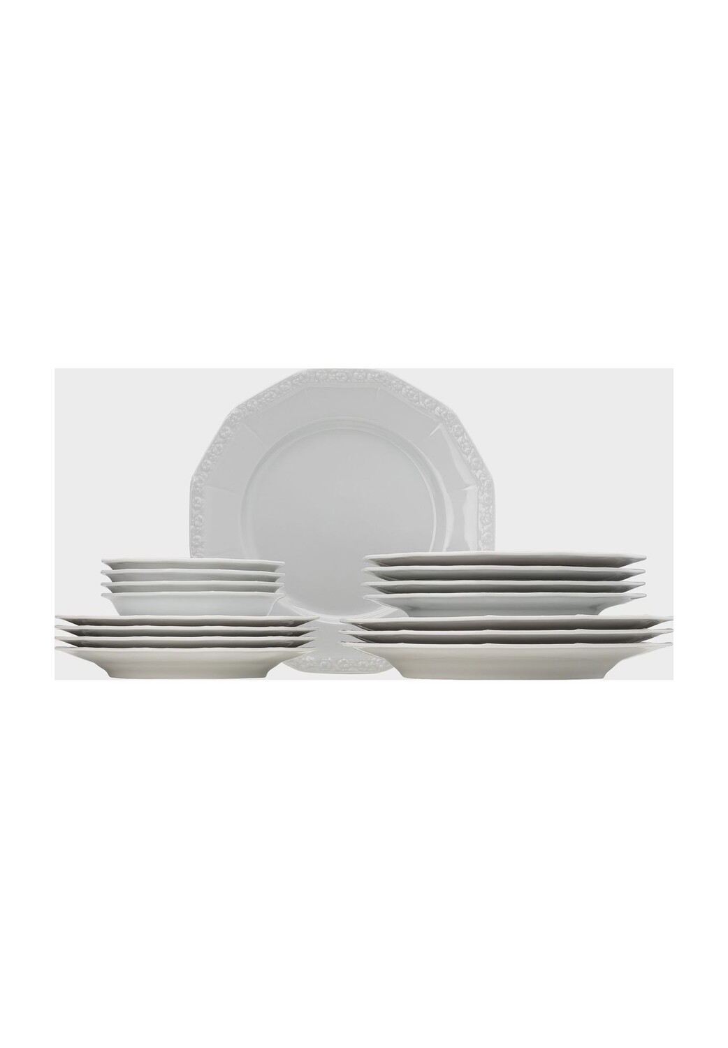 

Комбинированный сервиз Мария, 16 шт Rosenthal, белый