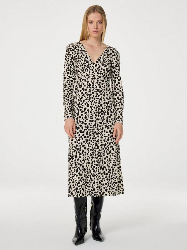 

Платье миди Doris Abstract Fabienne Chapot, White/Black