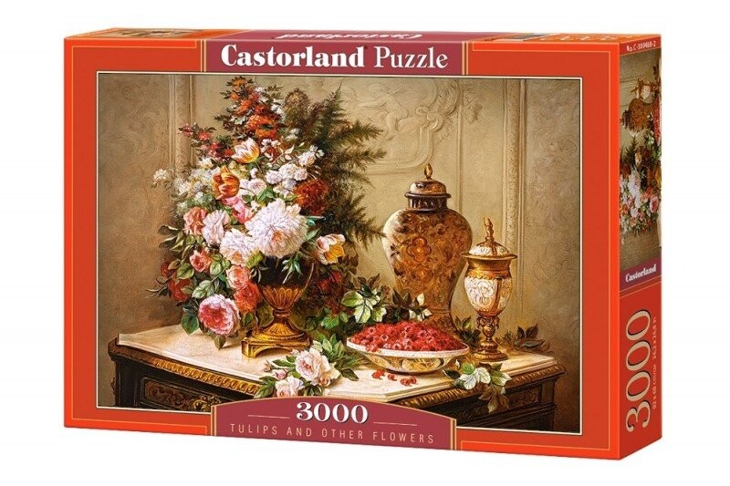 

Касторланд, пазл, Тюльпаны и другие цветы, 3000 шт. Castorland