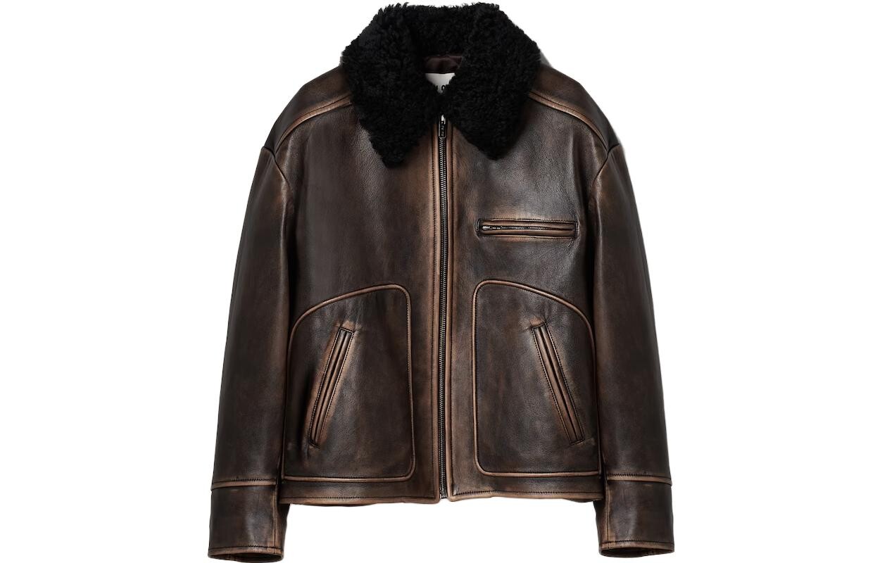 

Кожаная куртка женская Miu Miu