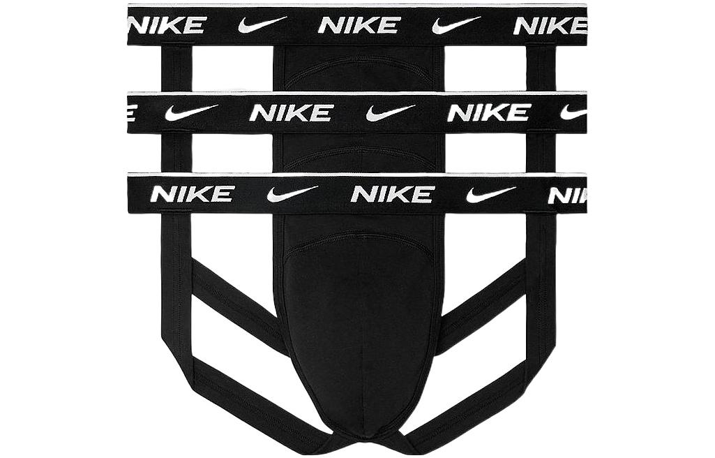 

Мужские Трусы Nike, 1 Комплект 3 Штуки (Черный)