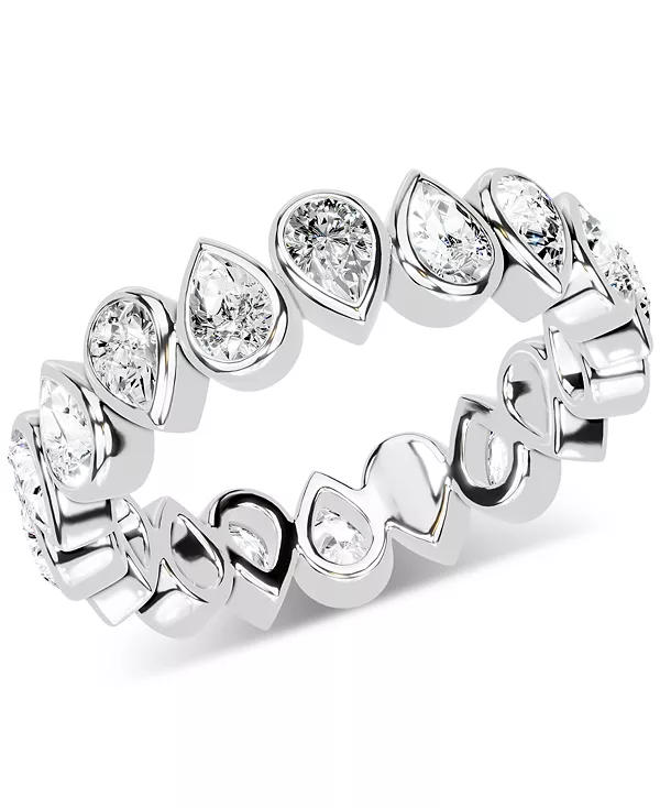 

Кольцо с бриллиантами в форме груши (2 карата) из платины или 14-каратного золота Macy'S, platinum