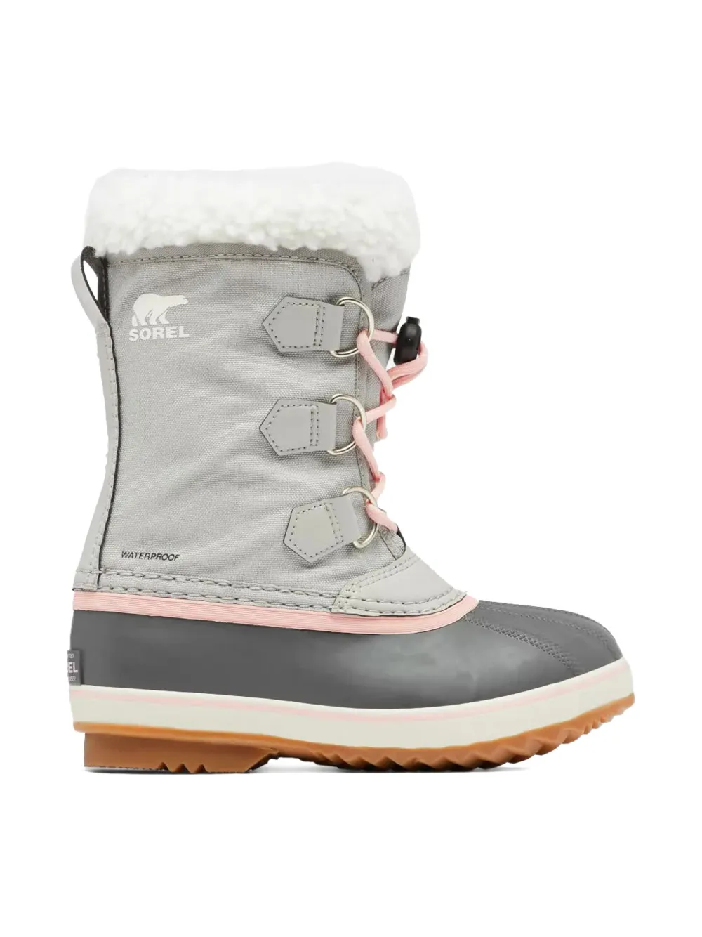 

Зимние ботинки Yoot Pac со шнуровкой SOREL KIDS, серый