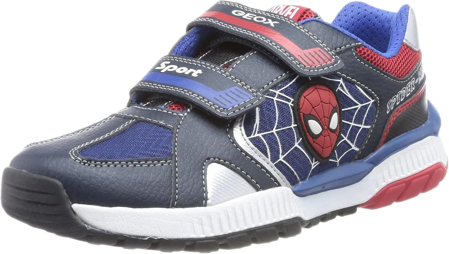 Кроссовки Geox Boys' J Tuono Boy Trainers, Navy Red