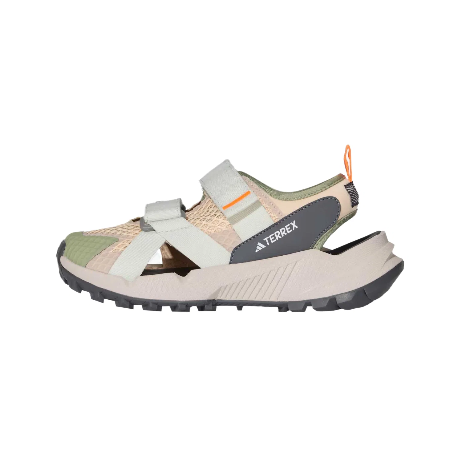 Сандалии Mesh Low Top Kids' Adidas, Sandy Layer/Beige/Tent Green