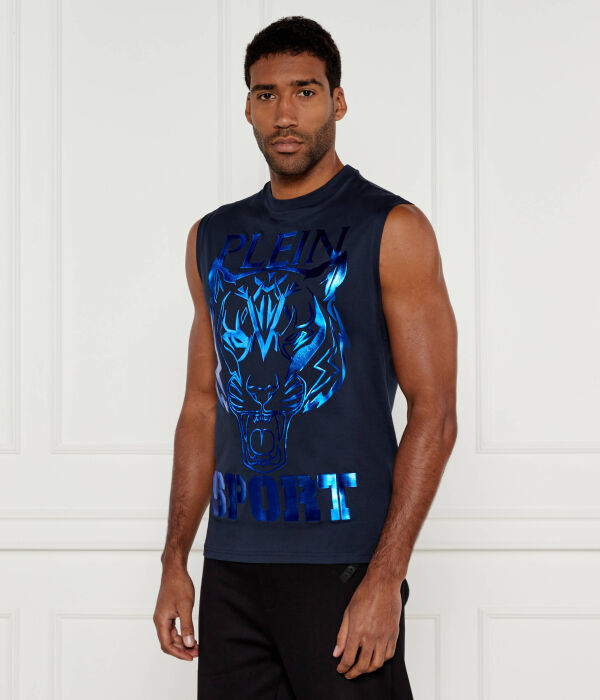 

Майка Regular fit Plein Sport, синий
