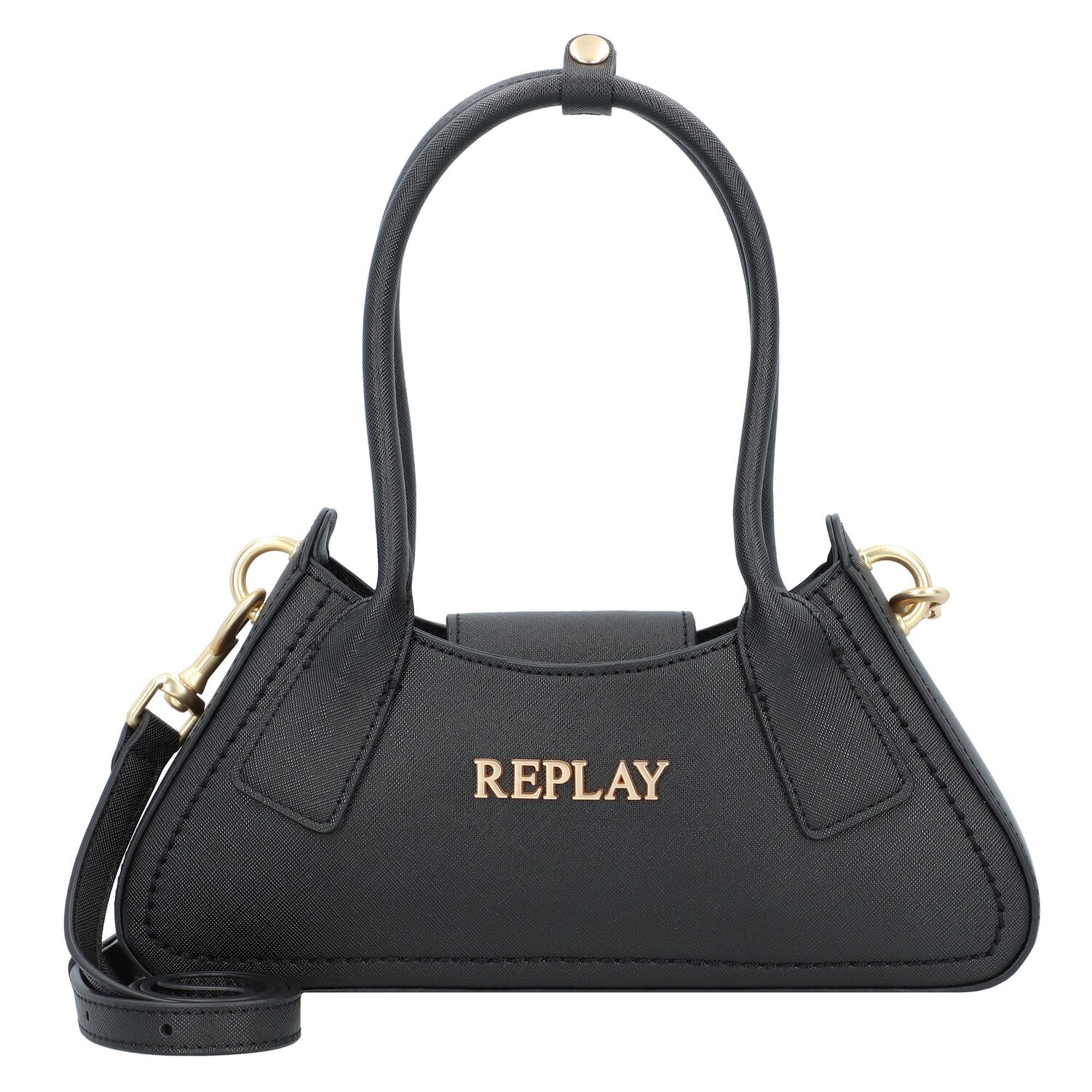 

Сумка через плечо Replay Leder 28.5 cm, черный