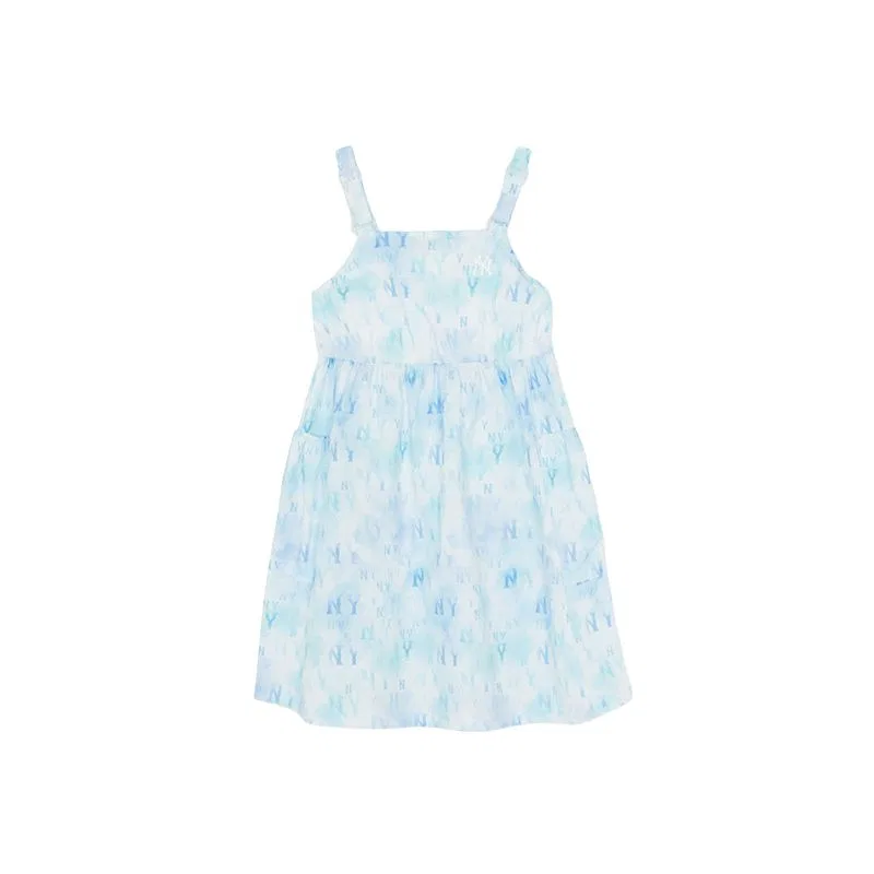 Платье миди MLB KIDS Light Blue