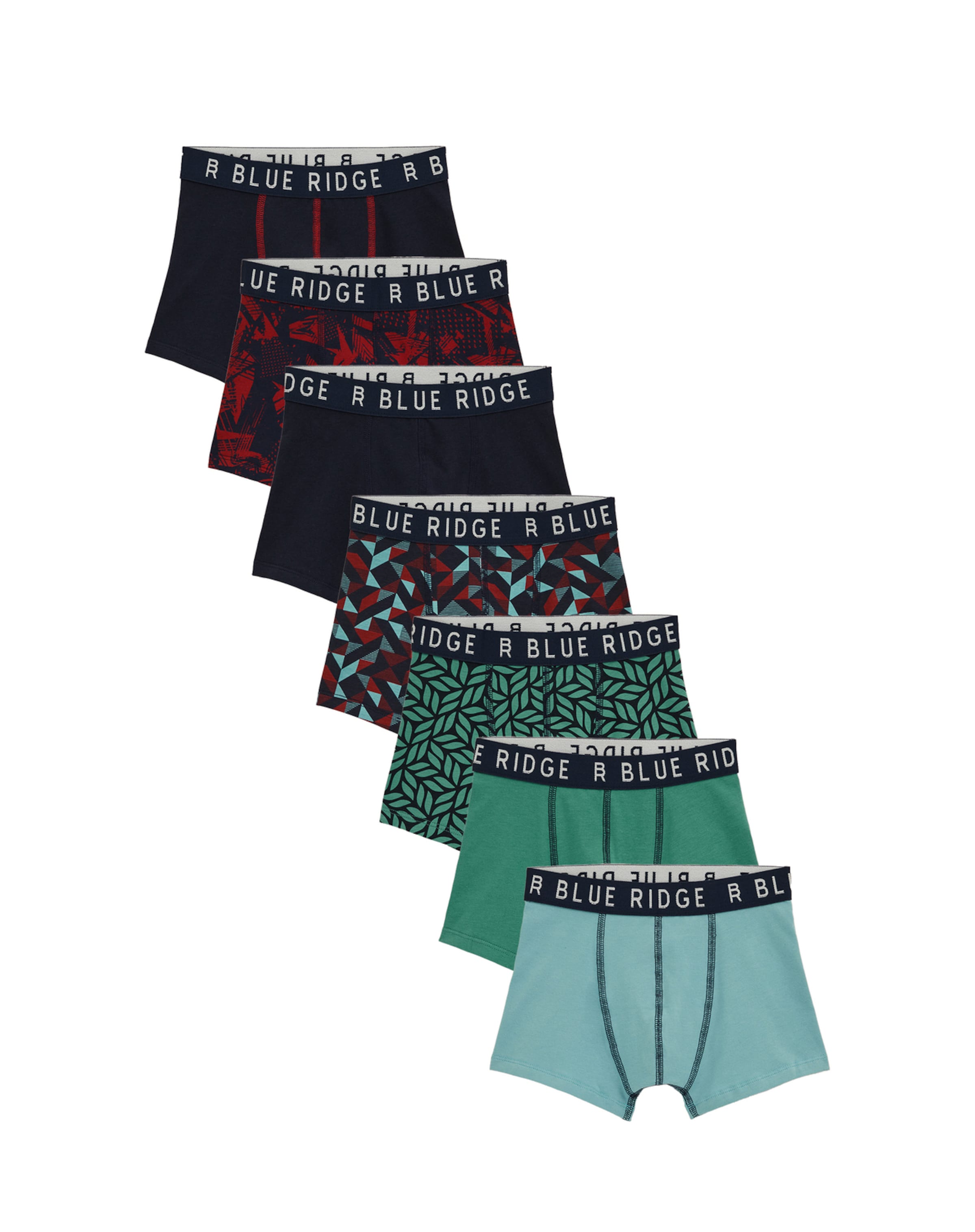 

WE Fashion Трусы в цветах Navy, Light Blue, Reed, Blood Red