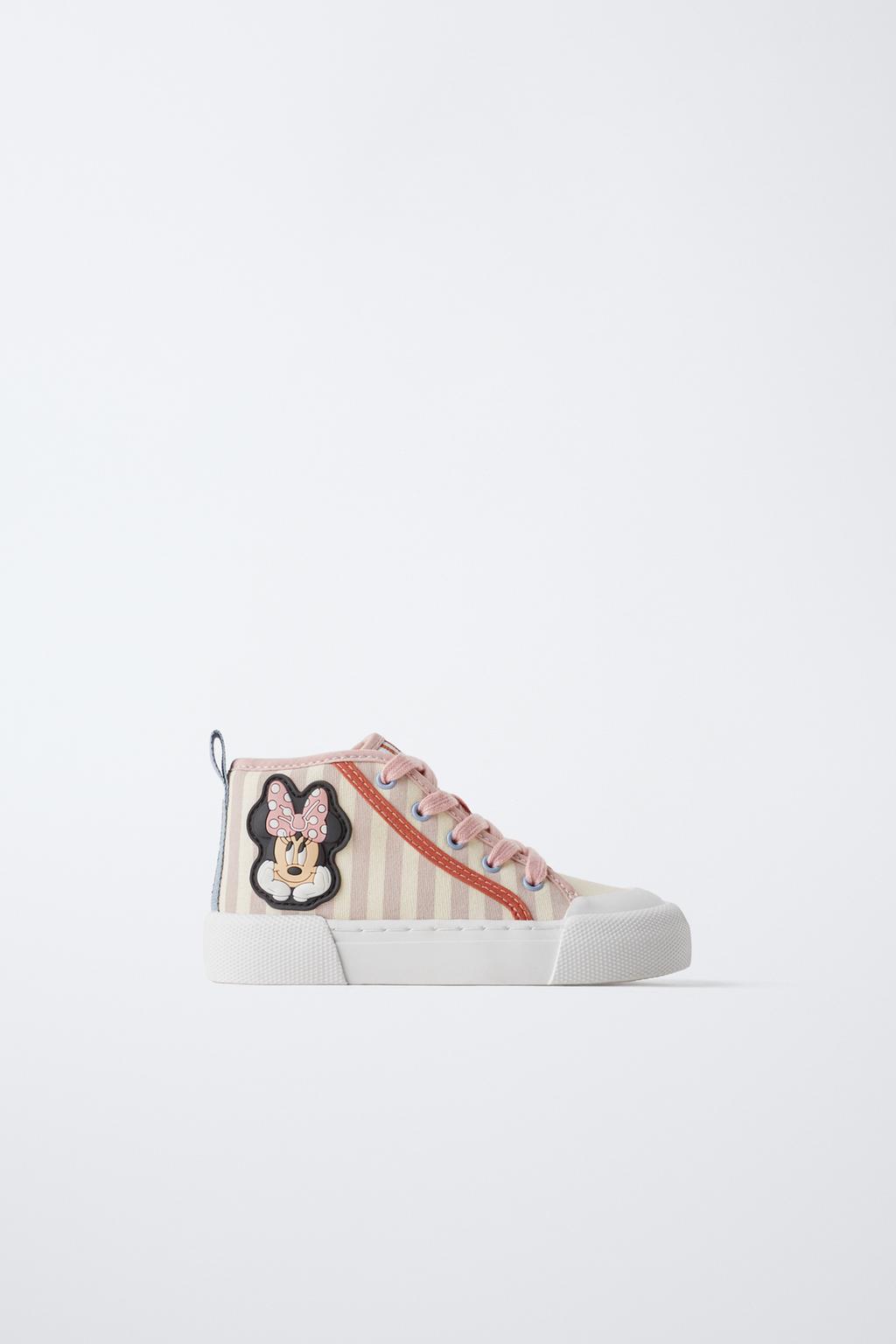 

Высокие кроссовки minnie mouse disney ZARA, розовый