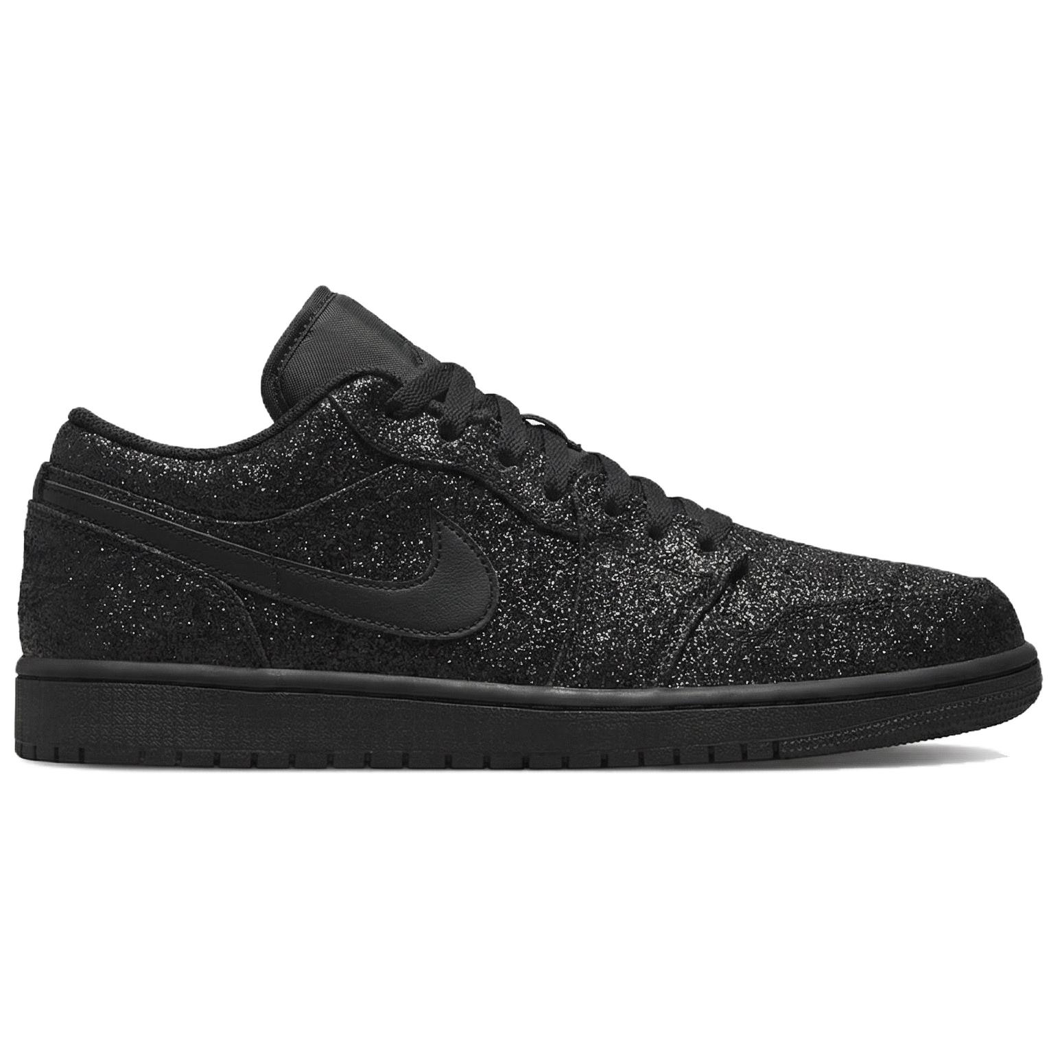 Jordan Air 1 Vintage баскетбольные кроссовки Unisex черные розовые — фото 3