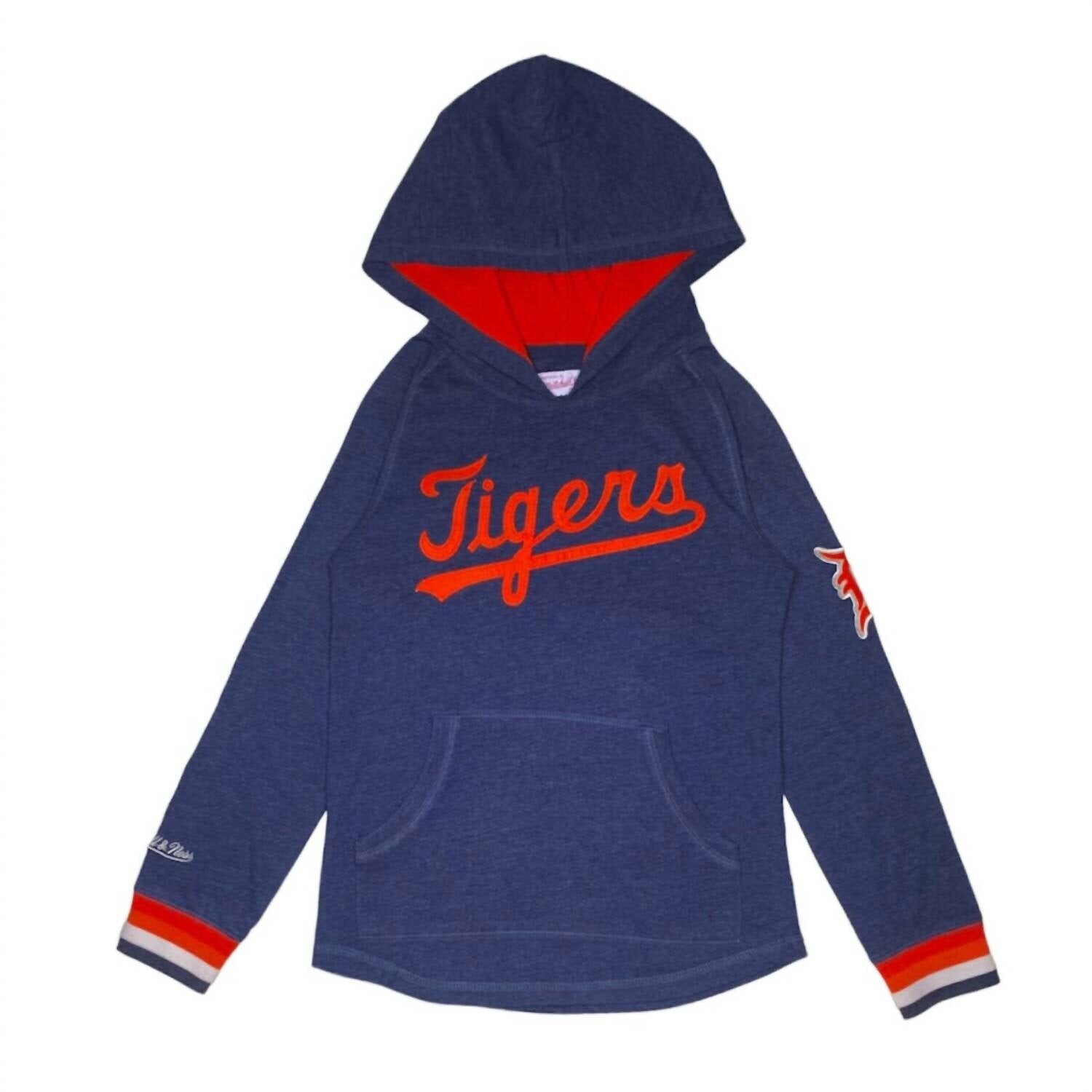 

Темно-синяя худи Kids Detroit Tigers MITCHELL & NESS, темно-синий