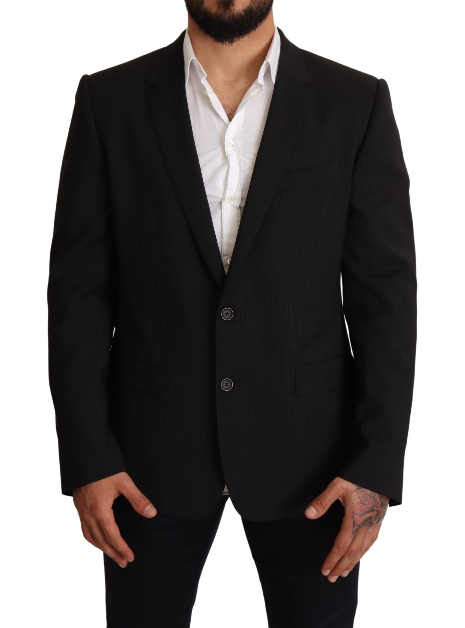 

Элегантный приталенный пиджак Martini Blazer Dolce & Gabbana, черный