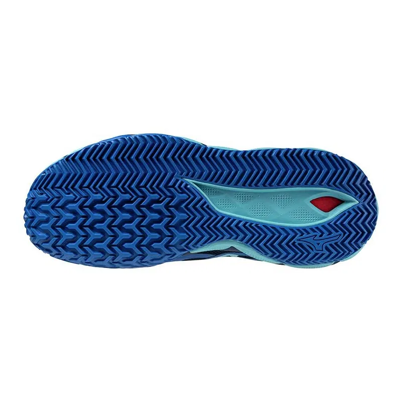 Теннисные кроссовки «Wave Enforce Tour OC» от Mizuno, 28 Blue X White X Navy — фото 3