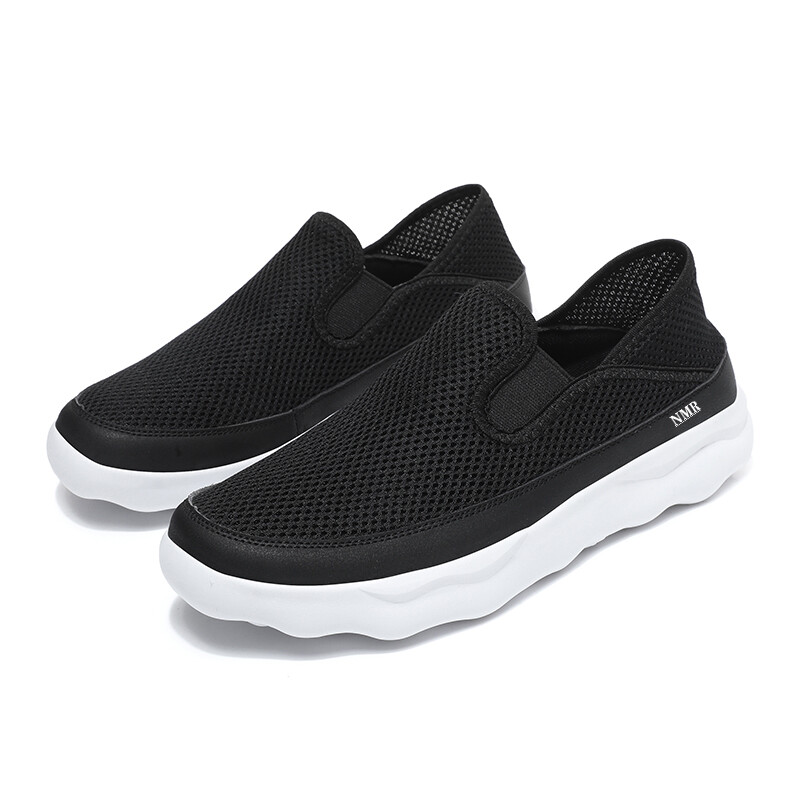 Кроссовки мужские Lifestyle Shoes Men Low-Top Nmr, цвет All Black — фото 3