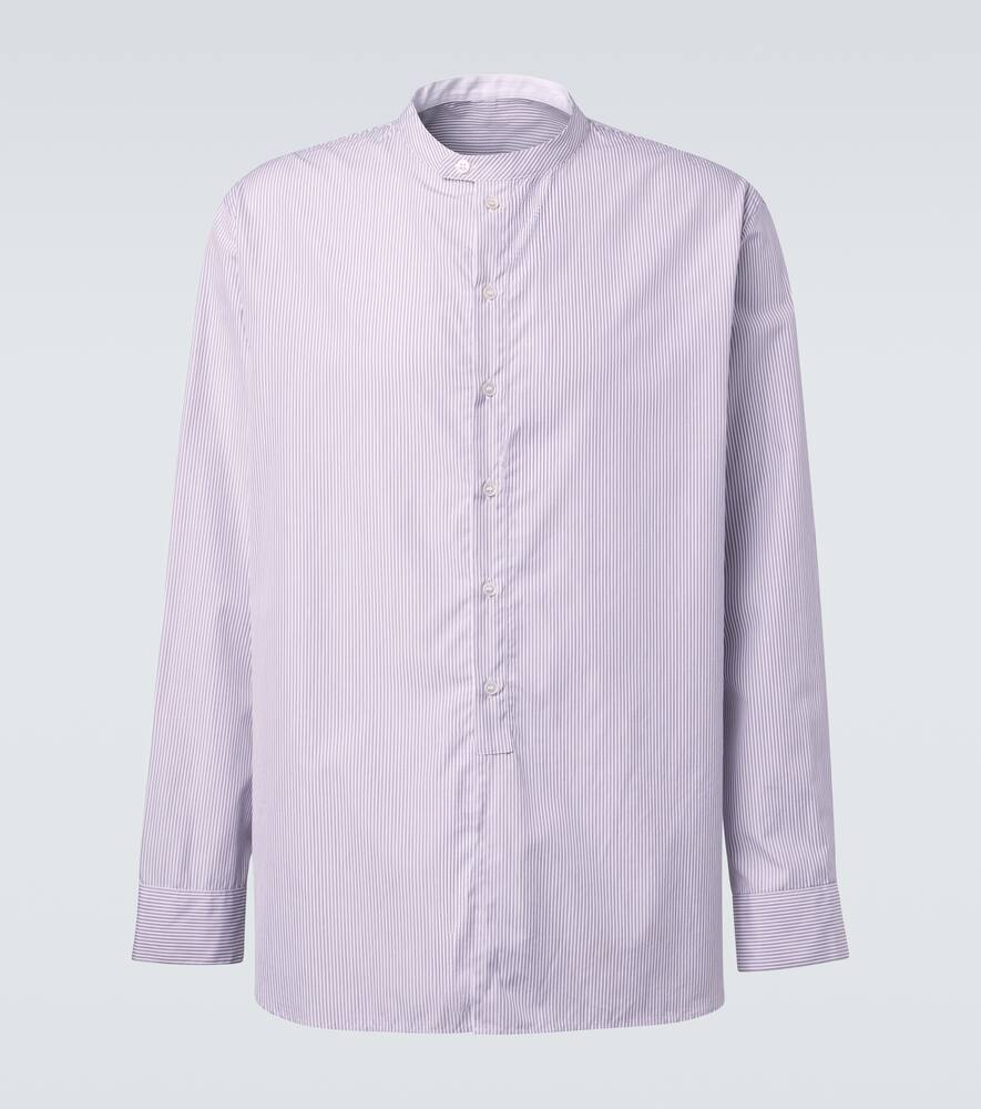 

Футболка Aaron Levine Nick в полоску из хлопка Studio Nicholson, Grey/Red