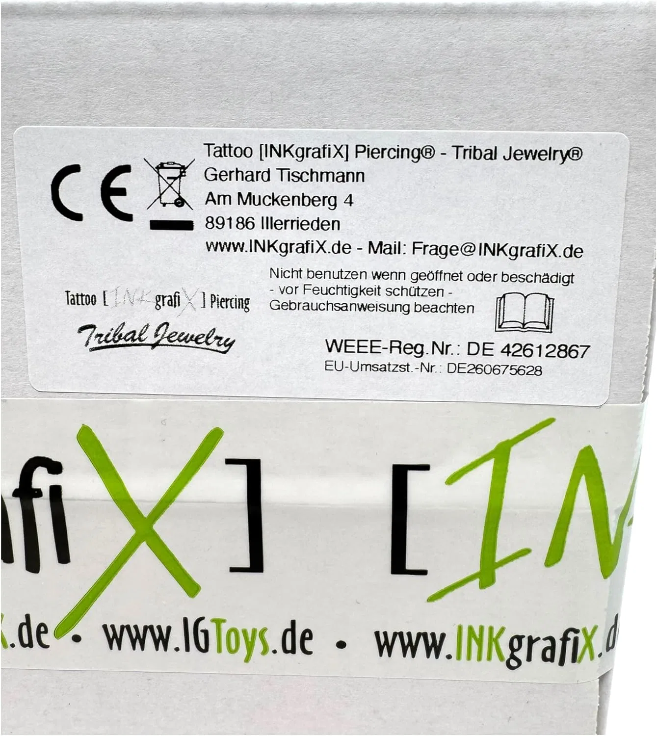 Профессиональные кусачки для ногтей INKgrafiX из хирургической стали Tattoo [Inkgrafix] Piercing — фото 2