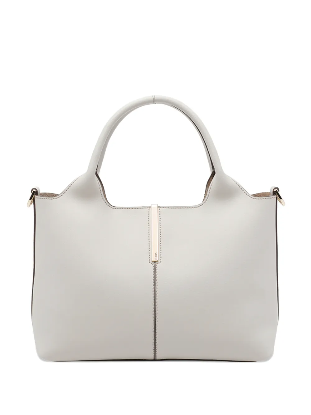 

Шоппер из кожи с регулируемым ремнем TOD'S, бежевый