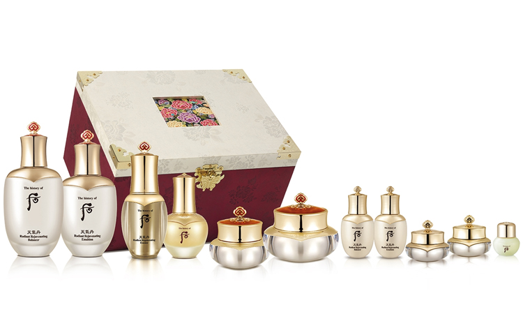 Набор косметики для ухода за кожей лица The History of Whoo Cheongidan Rejuvenating Pro-Radiance Special Set, 12 средств — фото 2